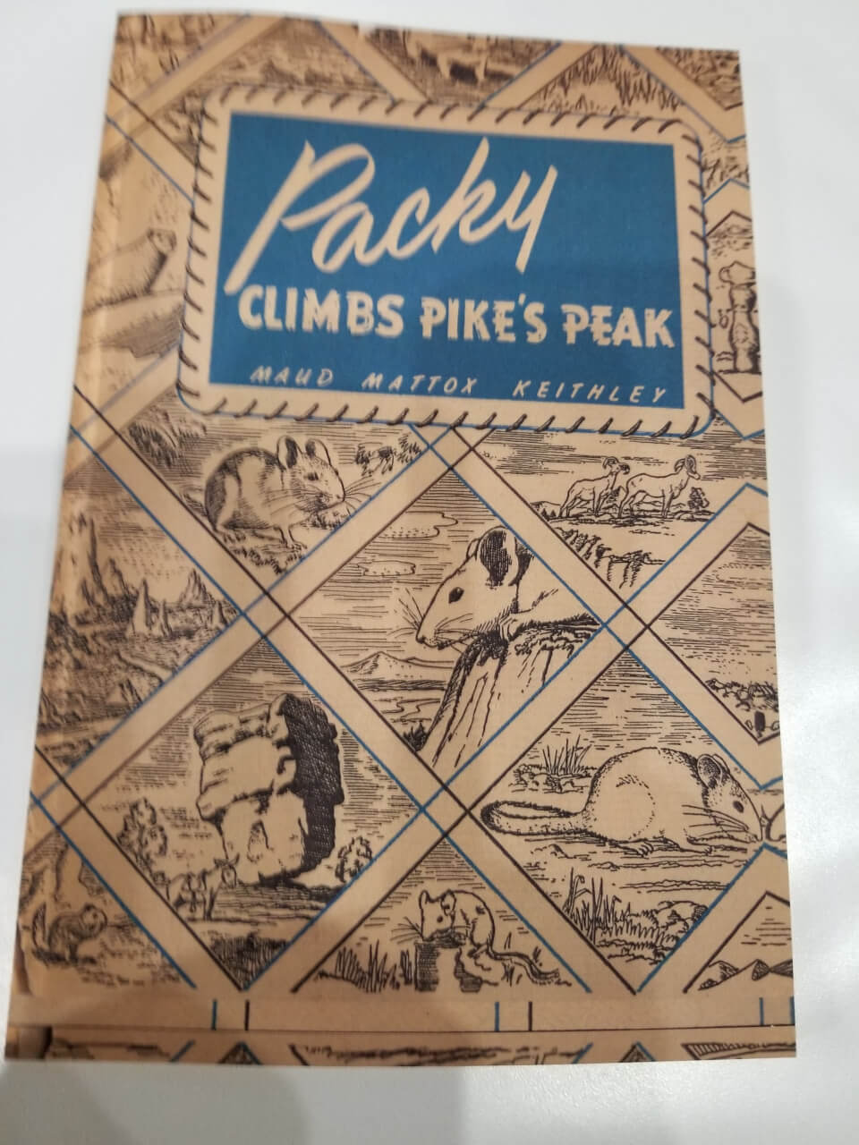 Packy Climbs Pike's Peak